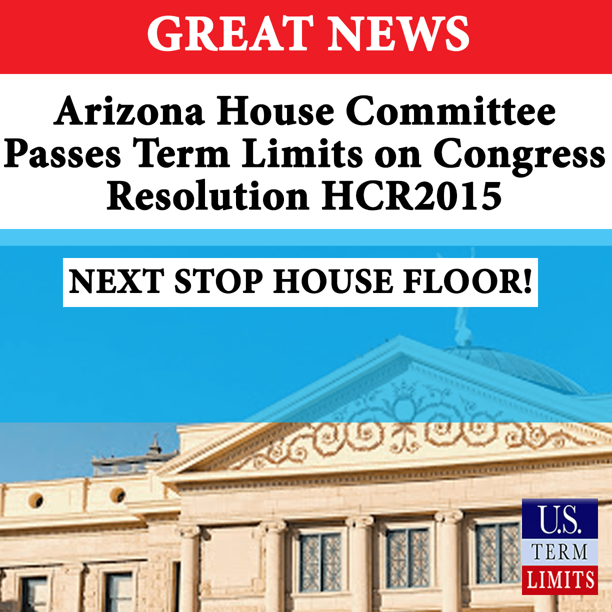 Term Limits on Congress Resolution Passes Arizona House Committee U.S