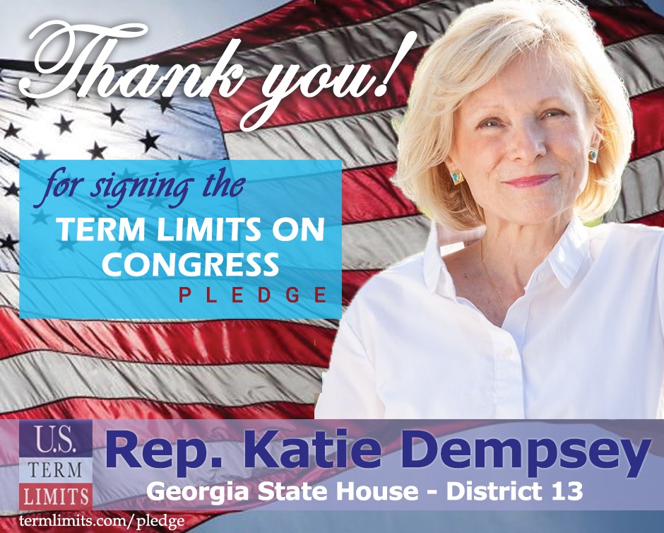 Rep. Katie Dempsey Pledges to Support Congressional Term Limits U.S