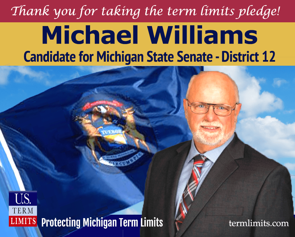 U.S. Term Limits Praises Michael Williams for Signing Pledge U.S