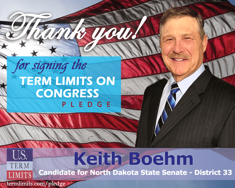 Term Limits is on the North Dakota Ballot as Initiated Measure No. 1