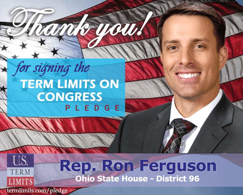 Rep. Ron Ferguson Pledges to Support Congressional Term Limits U.S. Term Limits