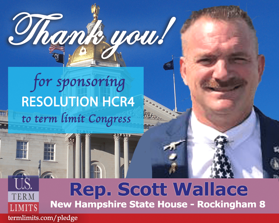 New Hampshire Rep. Scott Wallace files resolution to term limit