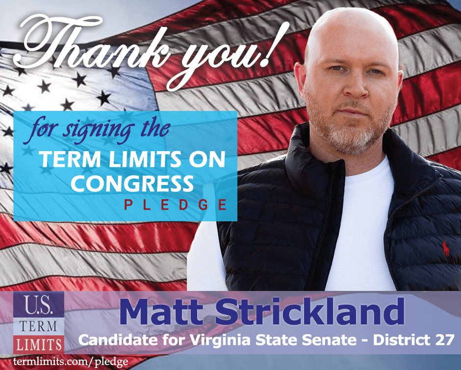 Matt Strickland Pledges to Support Congressional Term Limits U.S