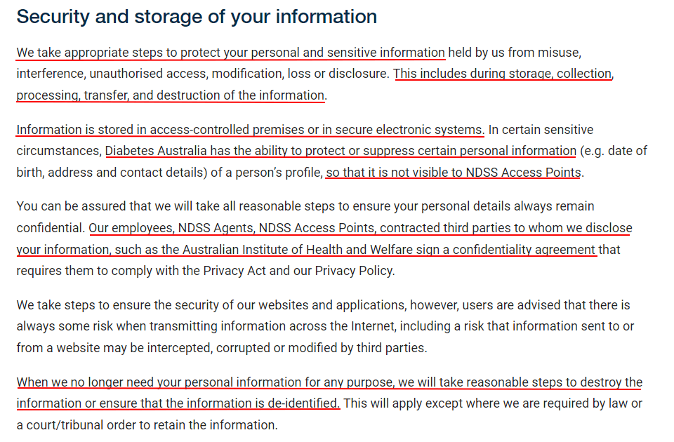 Personal vs. Sensitive Information TermsFeed