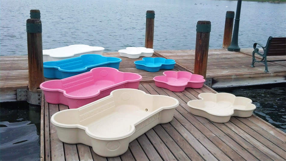 Bone Pool Dog Swimming Pools Dog Bone Pool Deck