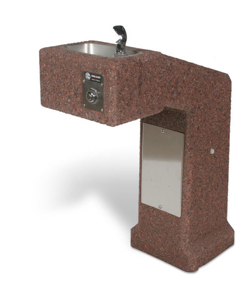 DFBF36 ADA Accessible Concrete Drinking Fountain