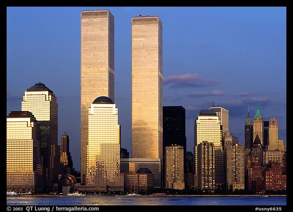Picture/Photo World Trade Center Twin Towers from Exchange Place
