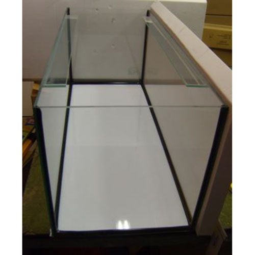 Aquarium 80*40*40 cm zwart gelijmd terraglas.nl