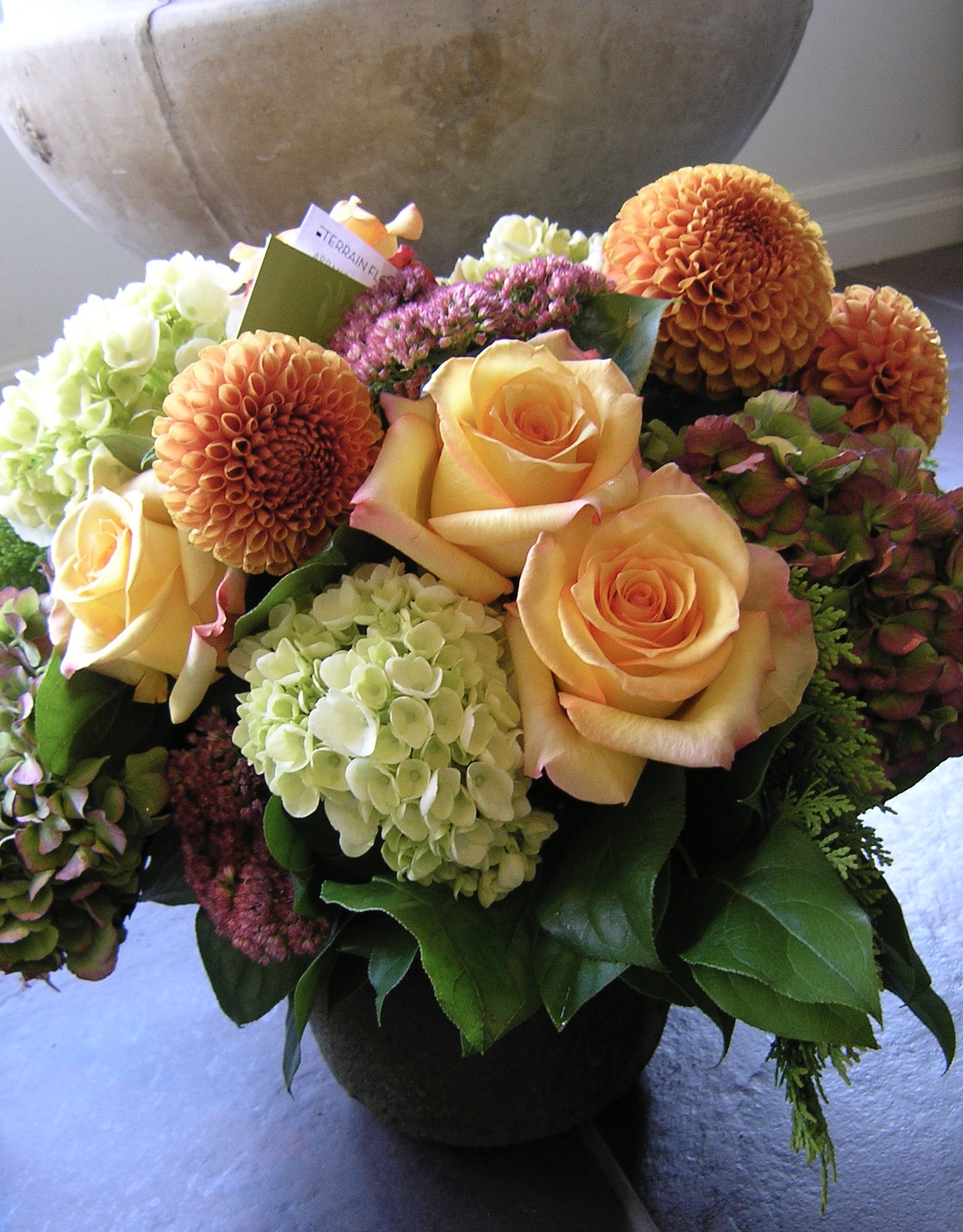 Delivery Arrangements of Flower Bouquets In Toronto Terrain Flowers