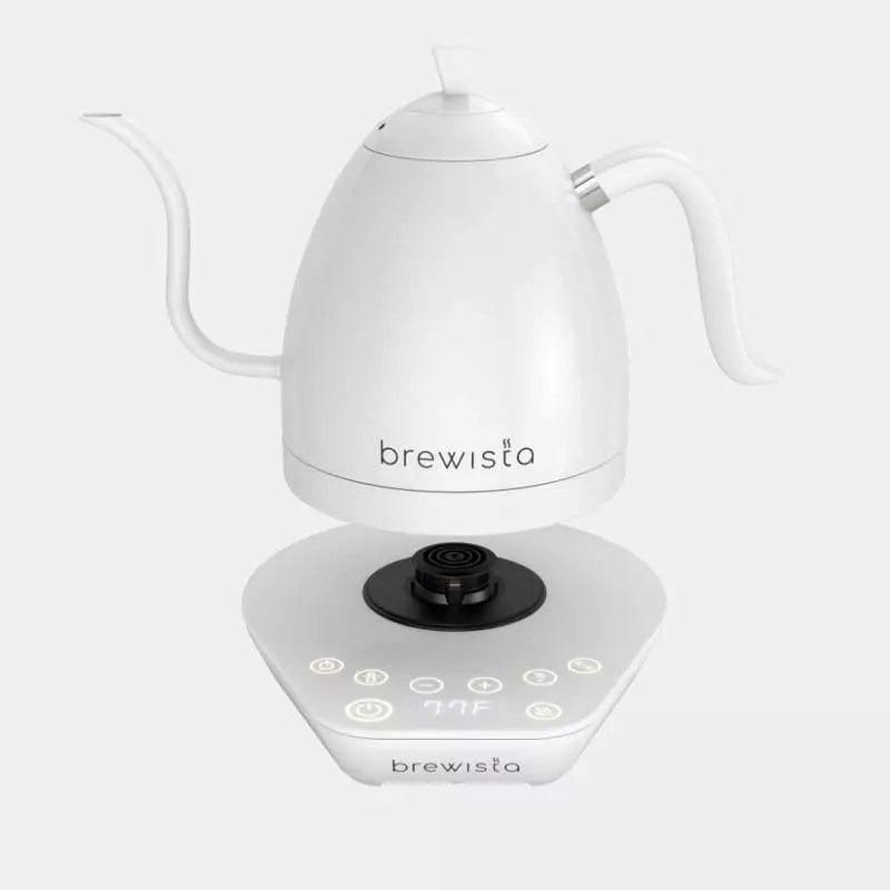 White "Artisan" Kettle Brewista Terres de Café
