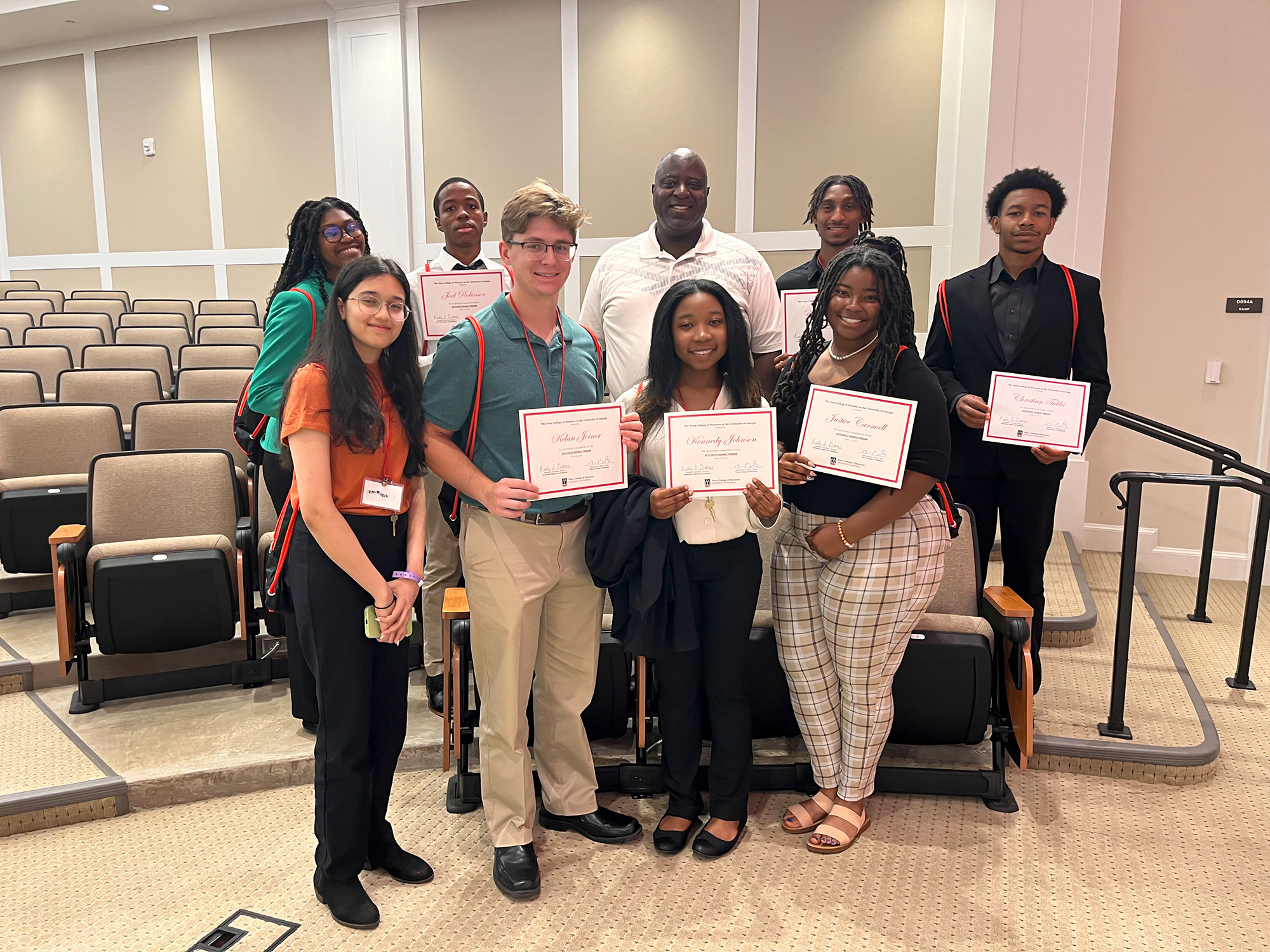 High school students explore new horizons with Terry College Accelerated Business Program