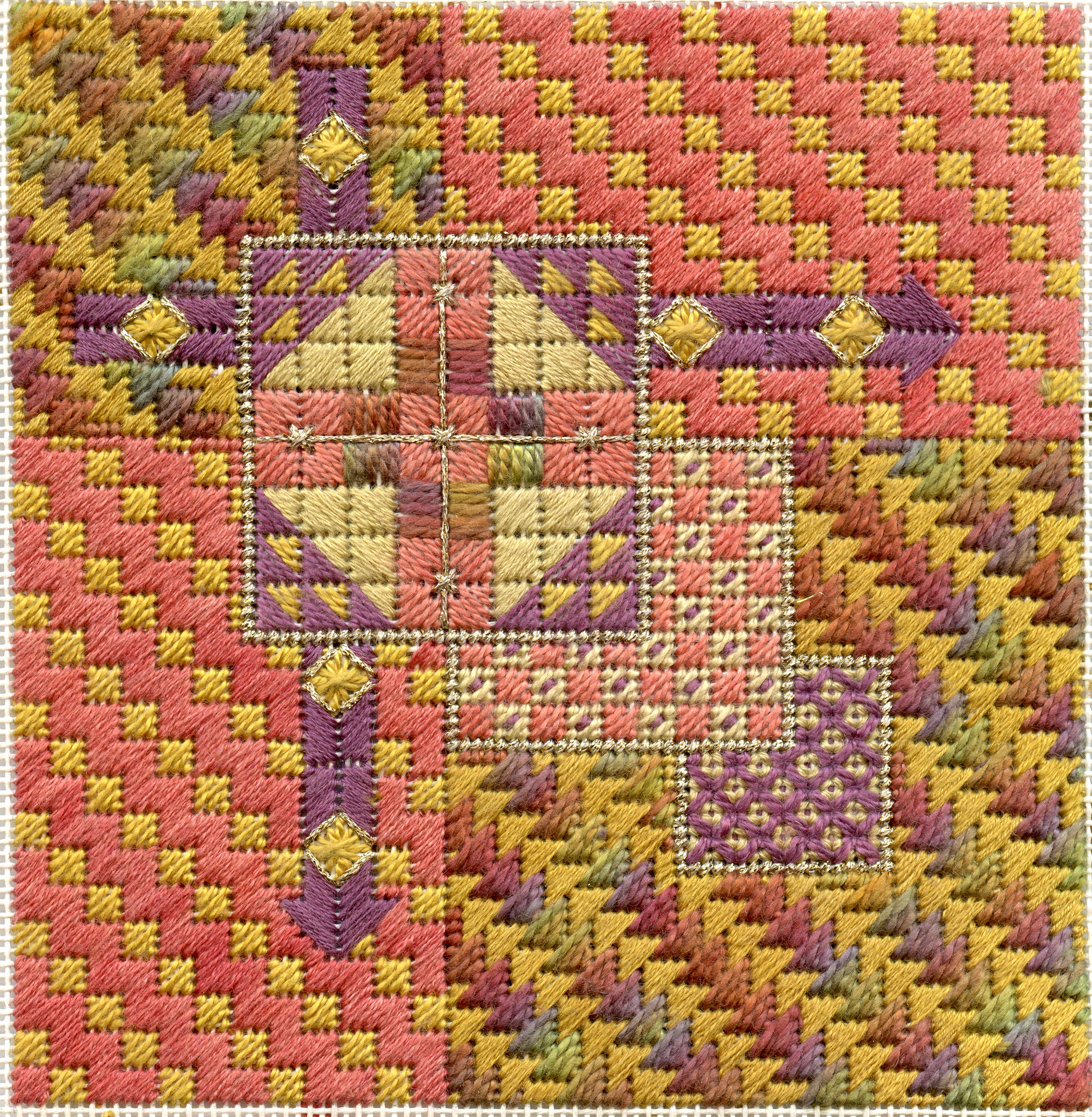 Terry Dryden Needlework Designs Color Texture Stitch