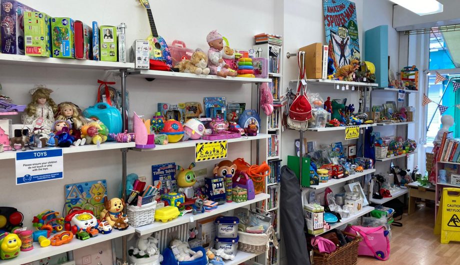 Charity Stall Terry & Jill Eckersley