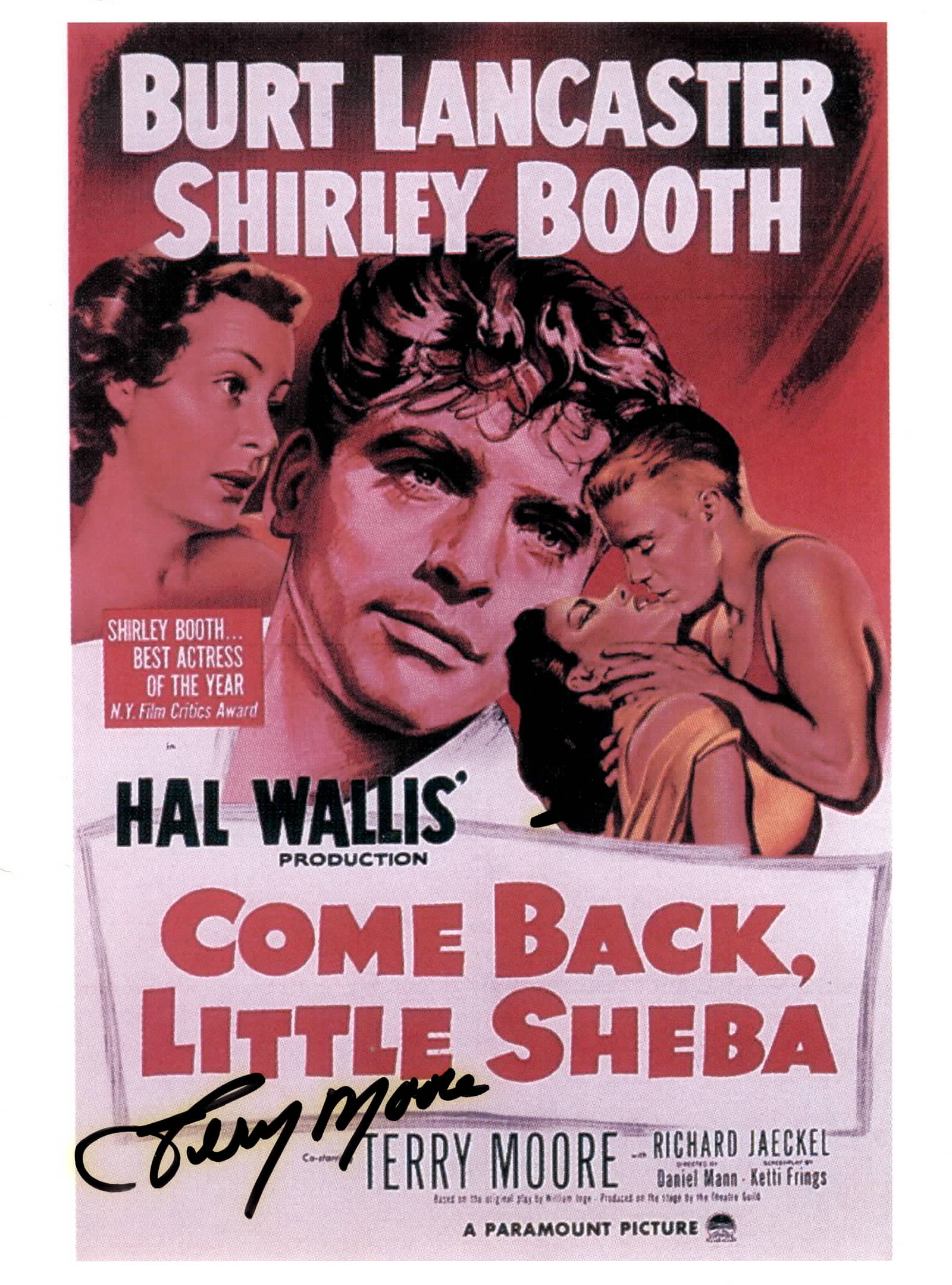 Come Back Little Sheba copy of movie poster