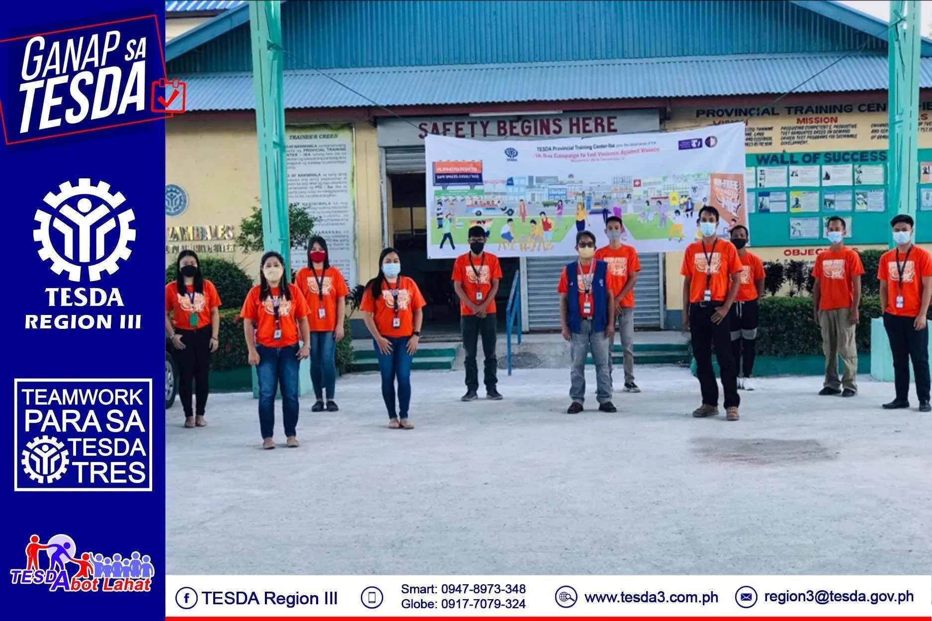 TESDA Provincial Training CenterIba joins the observance of the 18Day