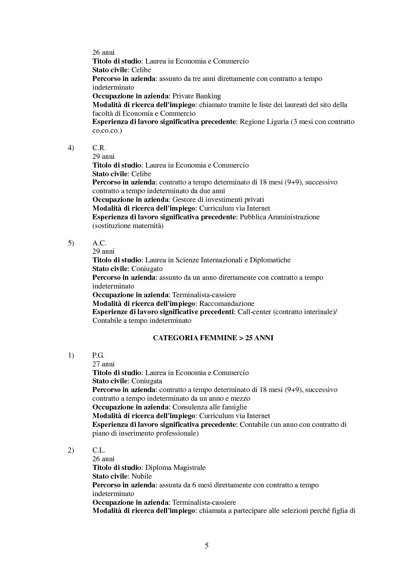Percorsi Di Stabilizzazione Occupazionale: Il Caso Del Settore Bancario - Anteprima Tesi - Pagina 5 Di 7 - Tesionline 1122_x_794_png