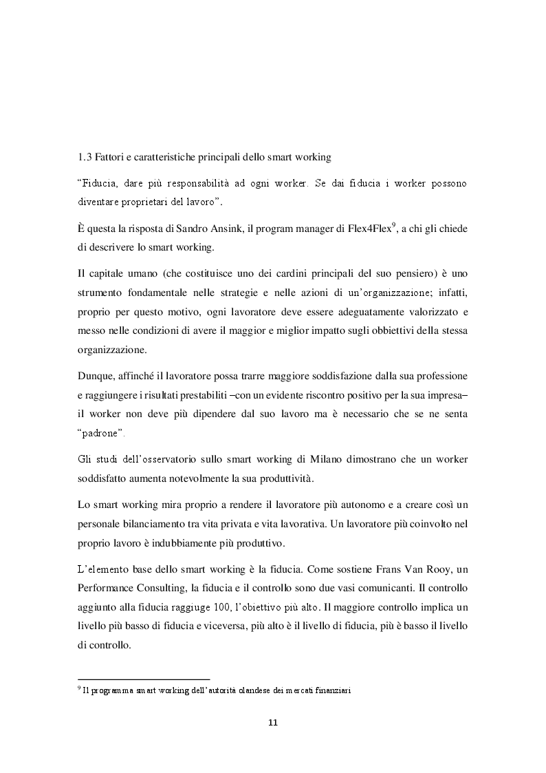Una Nuova Modalità Di Organizzazione Del Lavoro: Lo Smart Working - Tesi Di Laurea - Tesionline 1123_x_794_png