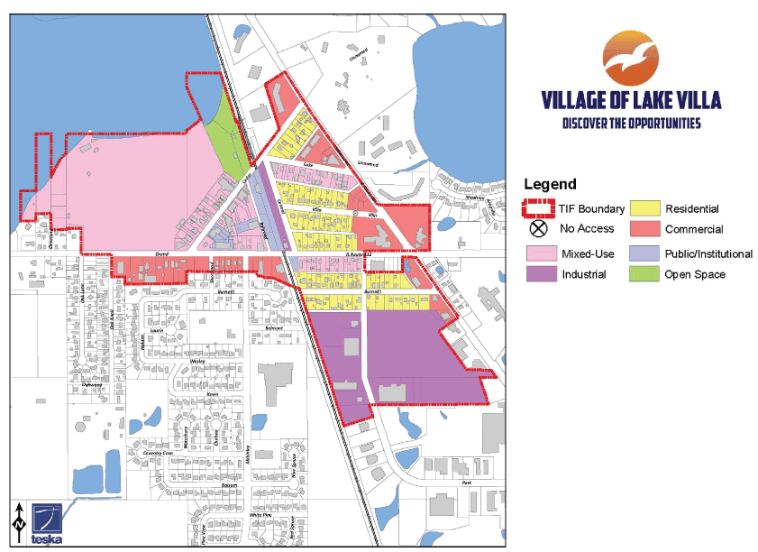 Teska Associates, Inc. Lake Villa TIF + Business District