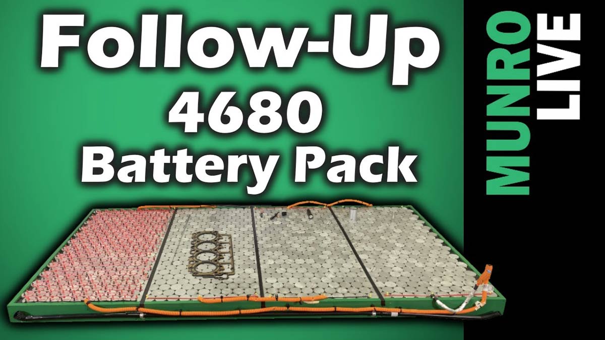 Sandy Munro opens up more about the Tesla 4680 cell and the new battery