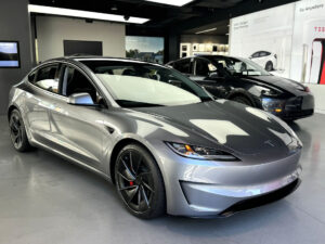 Quicksilver Tesla Model 3 looks stunning in person (pics, video