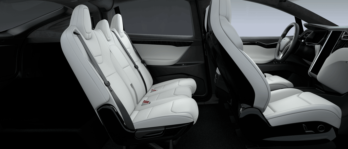 Tesla updates Model X 5seater with foldflat second row seating