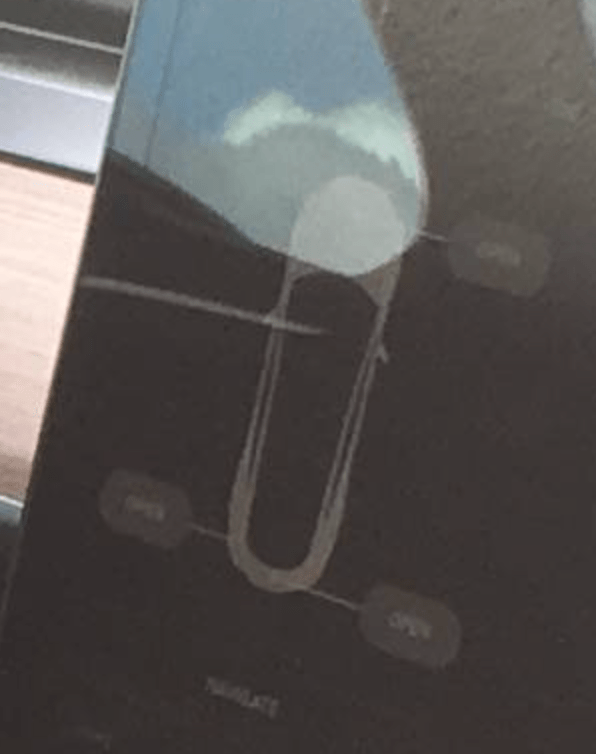 Tesla Model 3 interior photos Autopilot stalk, steering wheel and