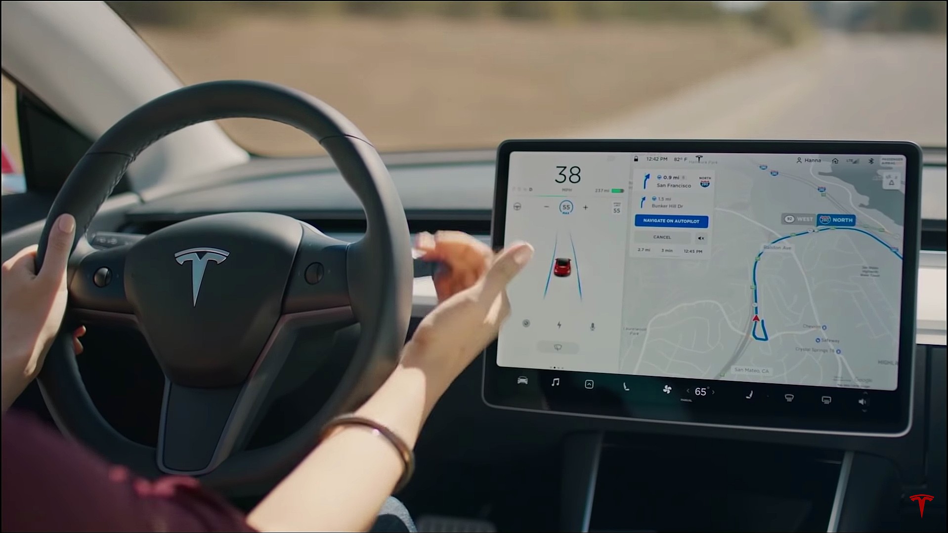 Tesla to allow preferred routes in Autopilot, hints Elon Musk
