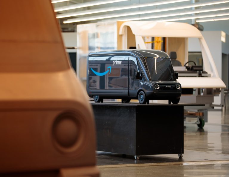 Amazon reveals design of its Rivianpowered electric delivery van