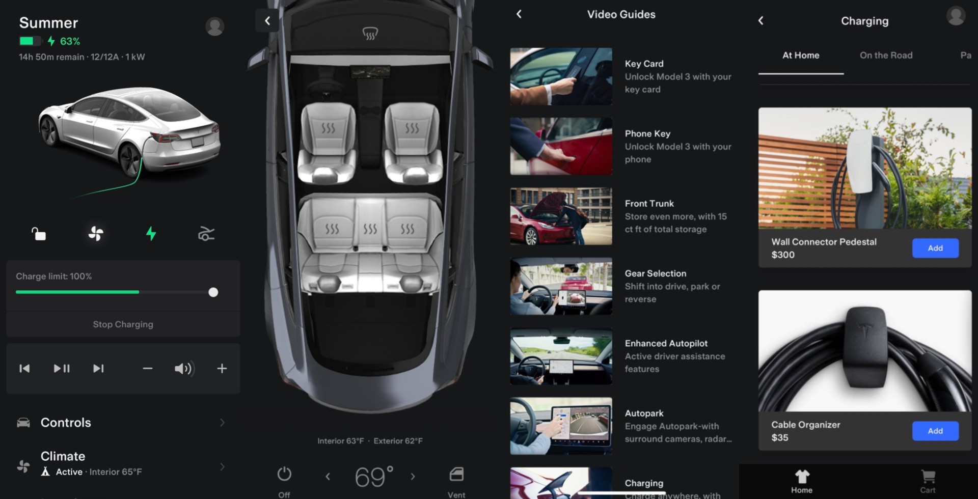 Tesla App gets updated with new UI, fresh features, and direct access