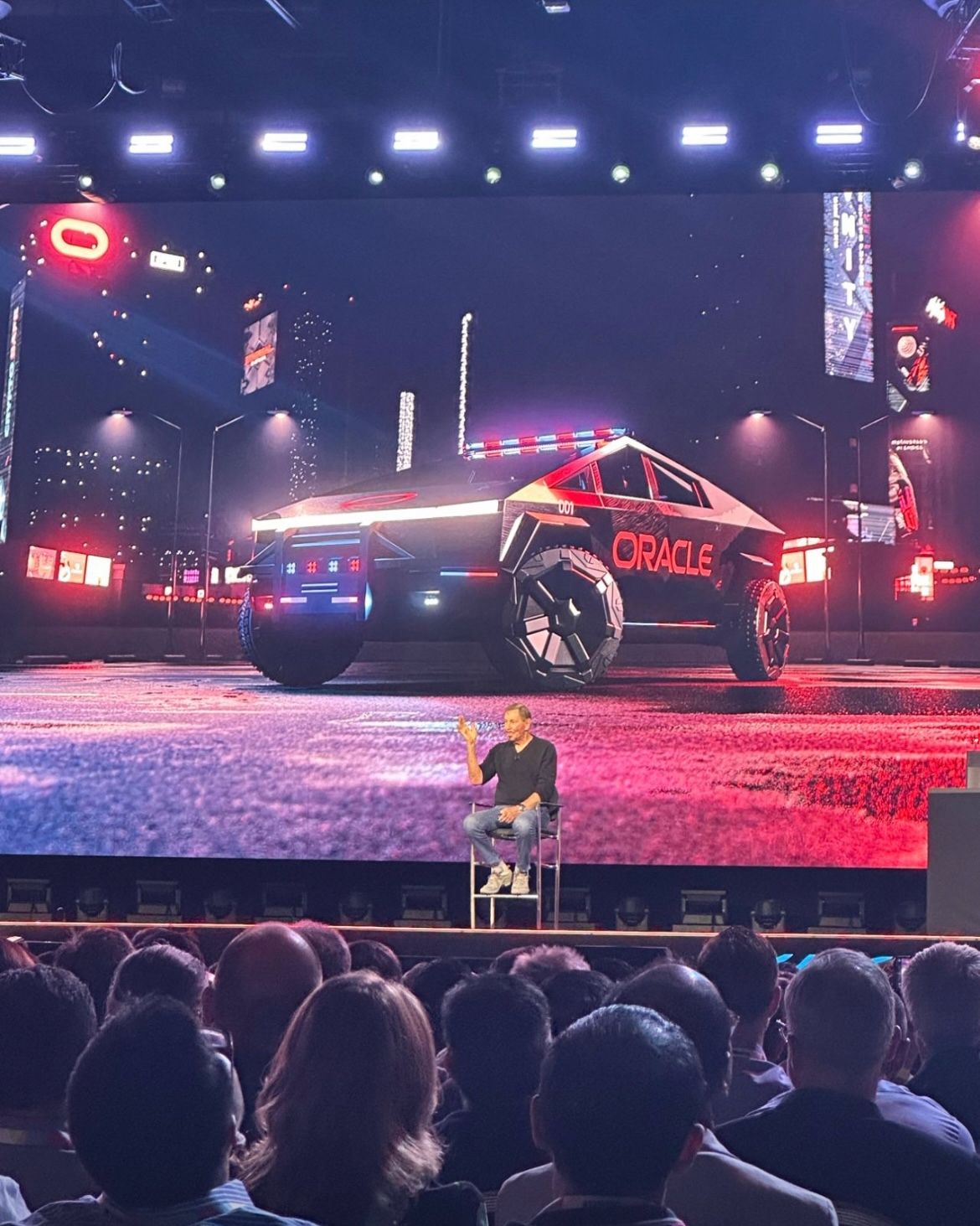 Tesla Cybertruck gets a new gig as Oracle Police Cruiser