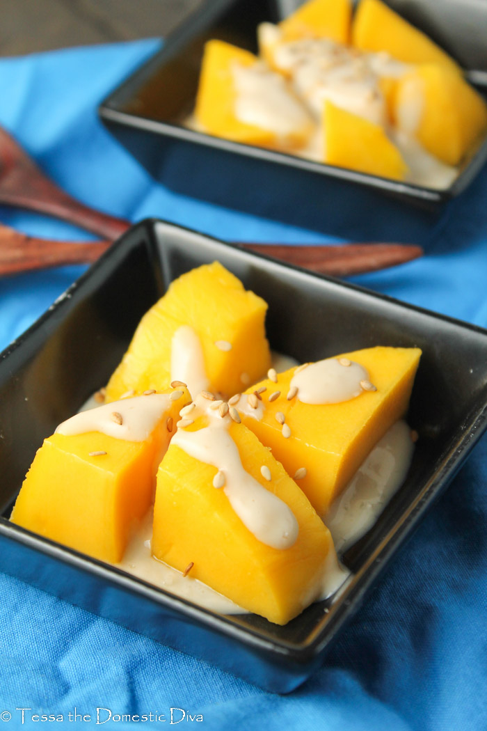 Healthy Mango Sticky Rice