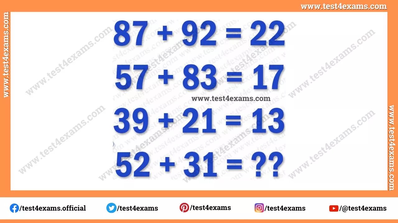 10 Best Math Puzzles With Answers in 2020 | Brain Puzzle - Test 4 Exams