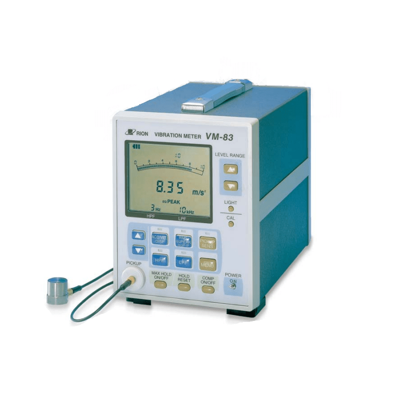 RION VM83 Generalpurpose Vibration Meter Testar Pte Ltd