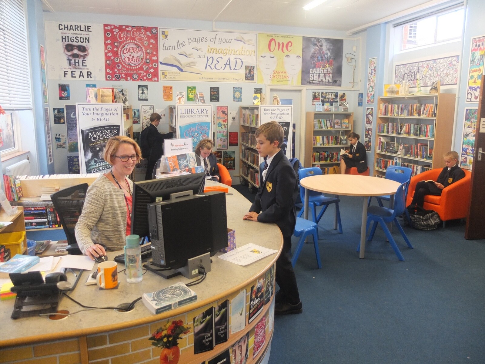 Library Testbourne Community School