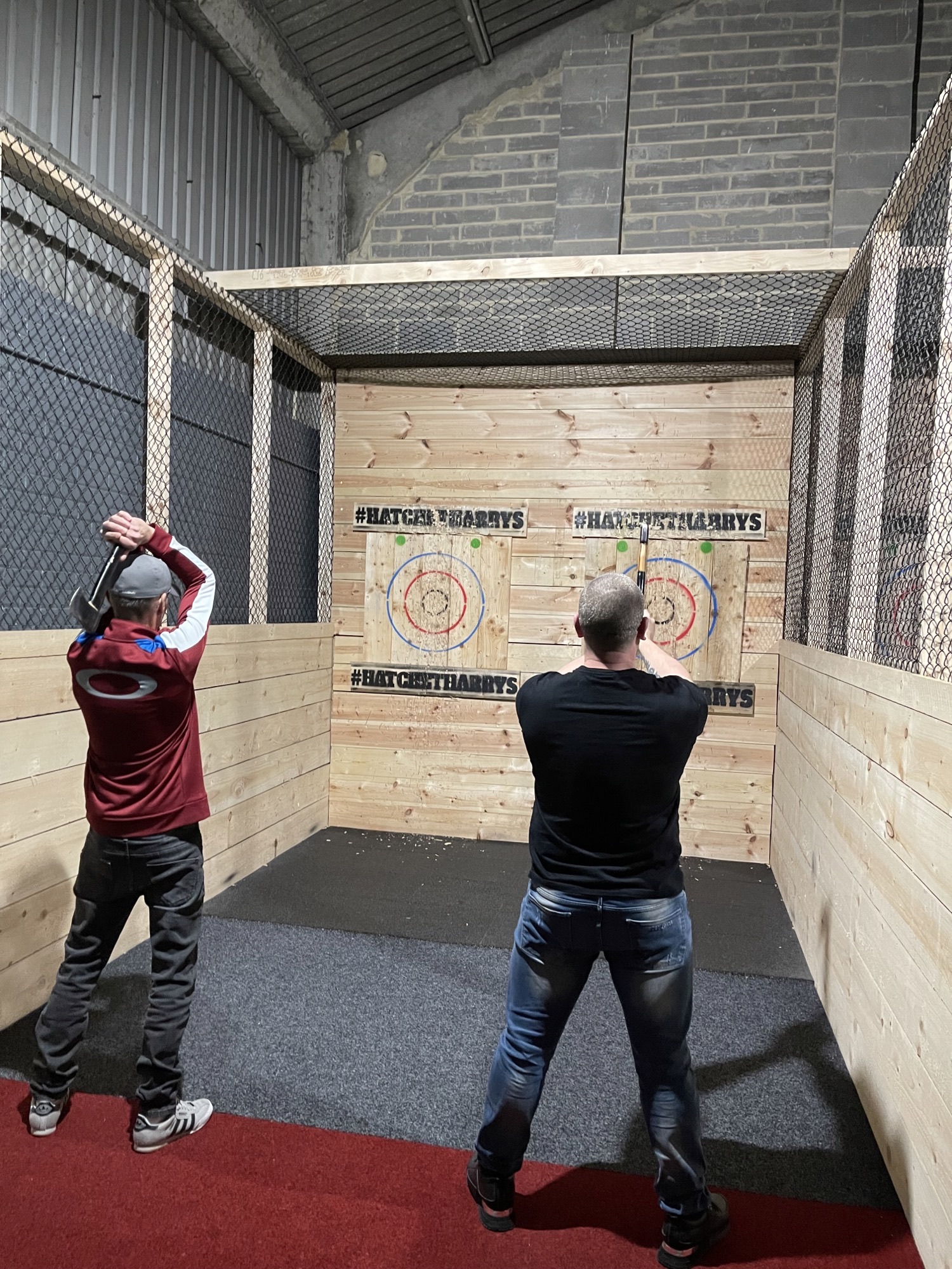 Dispatch's Tuesday Night Axe Throwing Tester Blog