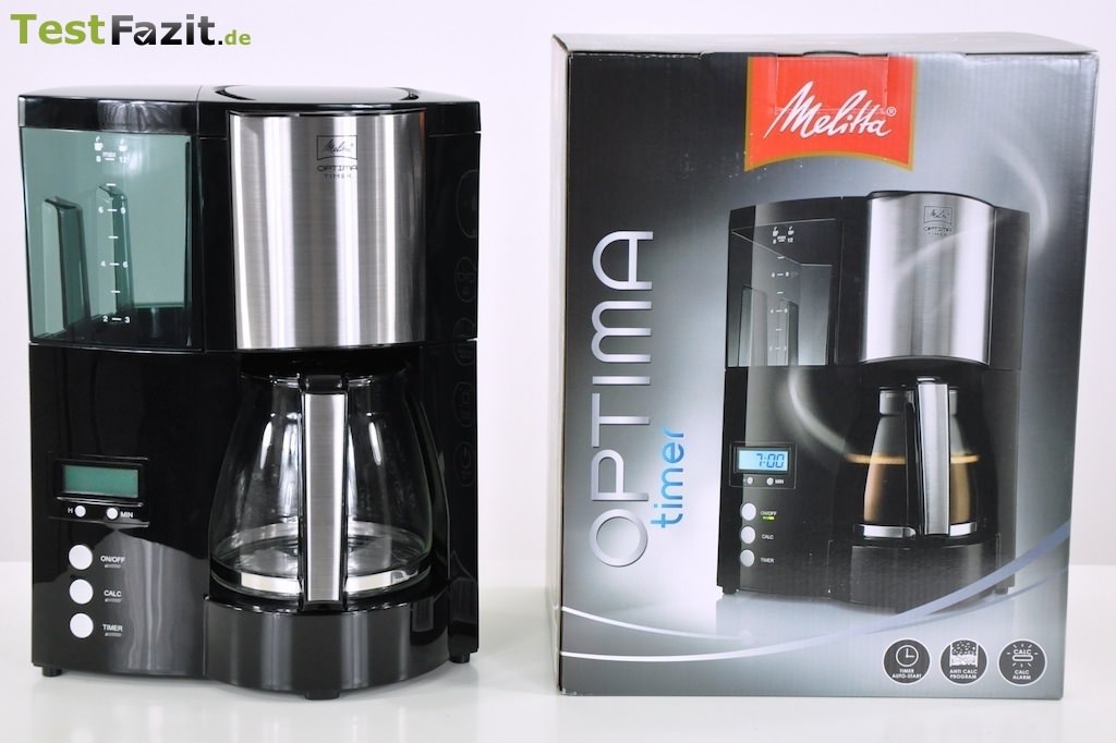 Melitta Optima Timer Filterkaffeemaschine im Test › testfazit.de