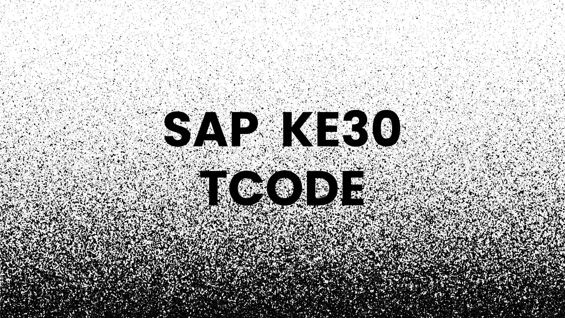 KE30 SAP tcode for Execute profitability report