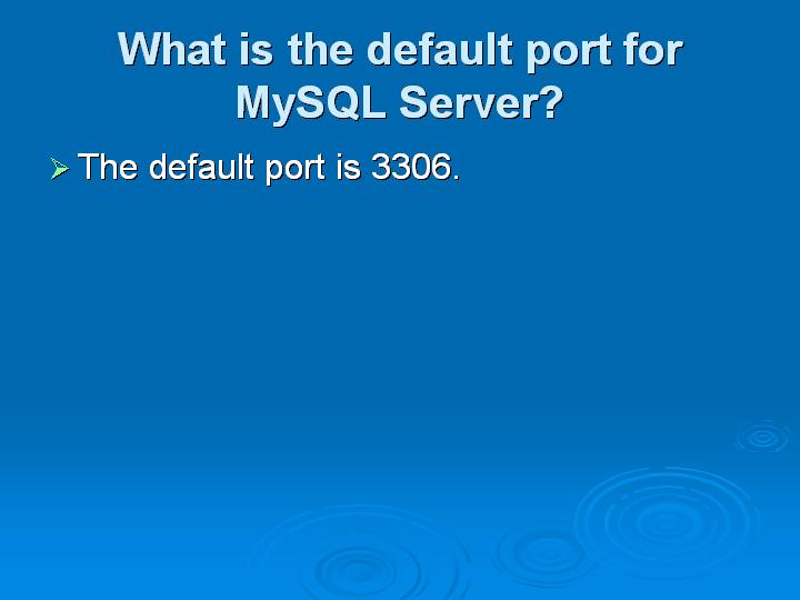Basic & Advanced MySQL Interview Questions with Answers TestingBrain