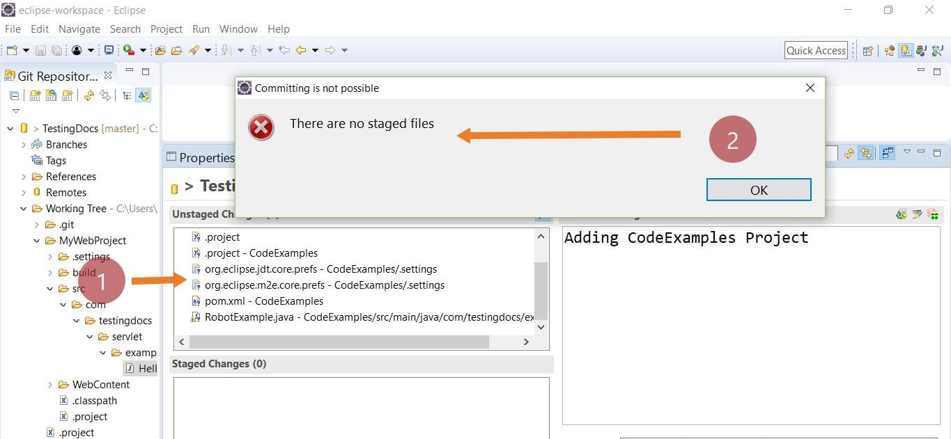 What are Unstaged and Staged changes in Git?