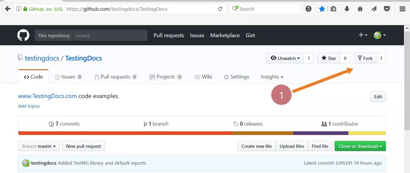 How to fork a repository on GitHub?