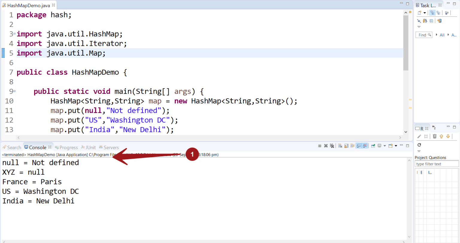 Difference between HashMap and HashTable?