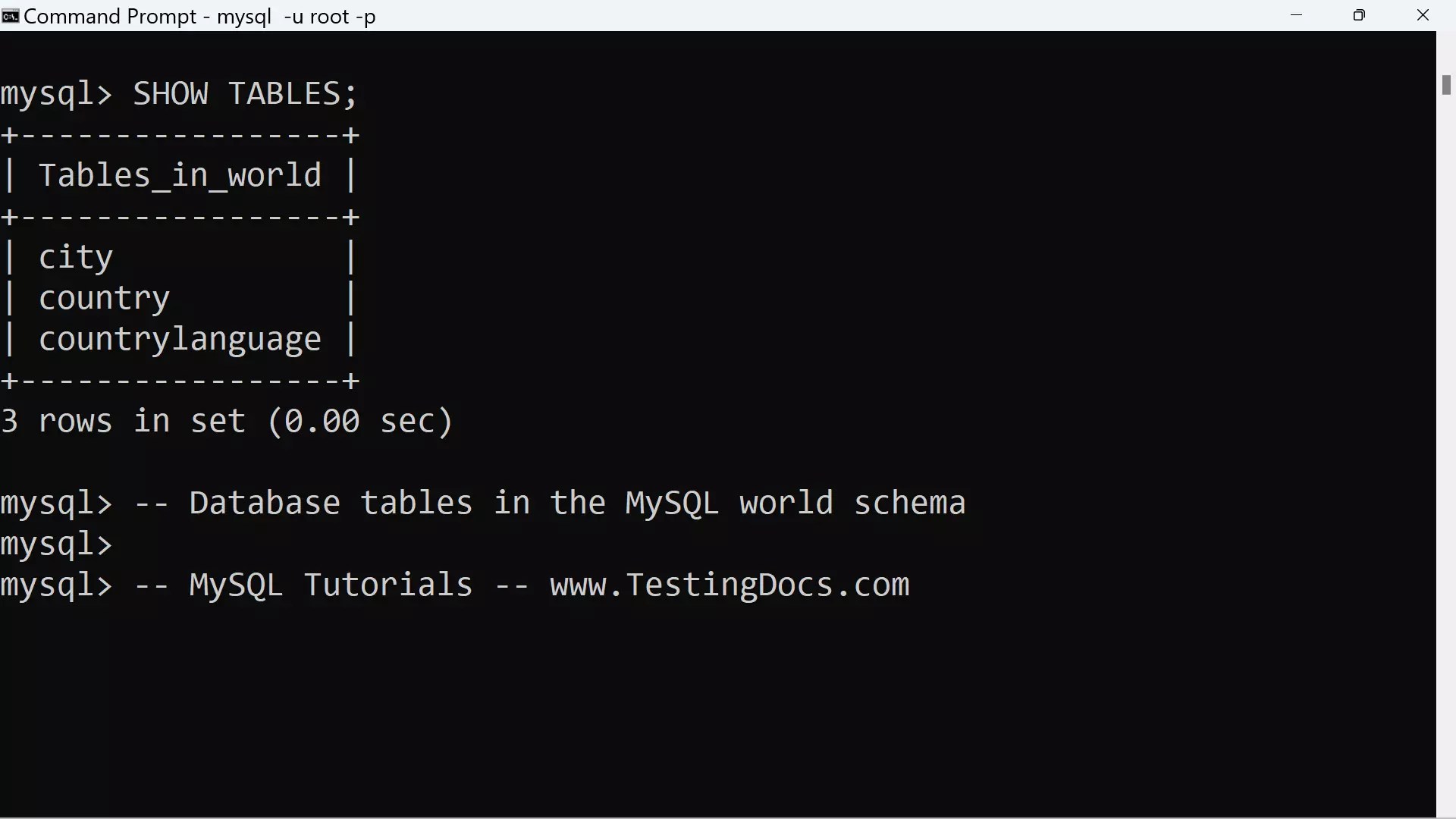What is a Database Table?