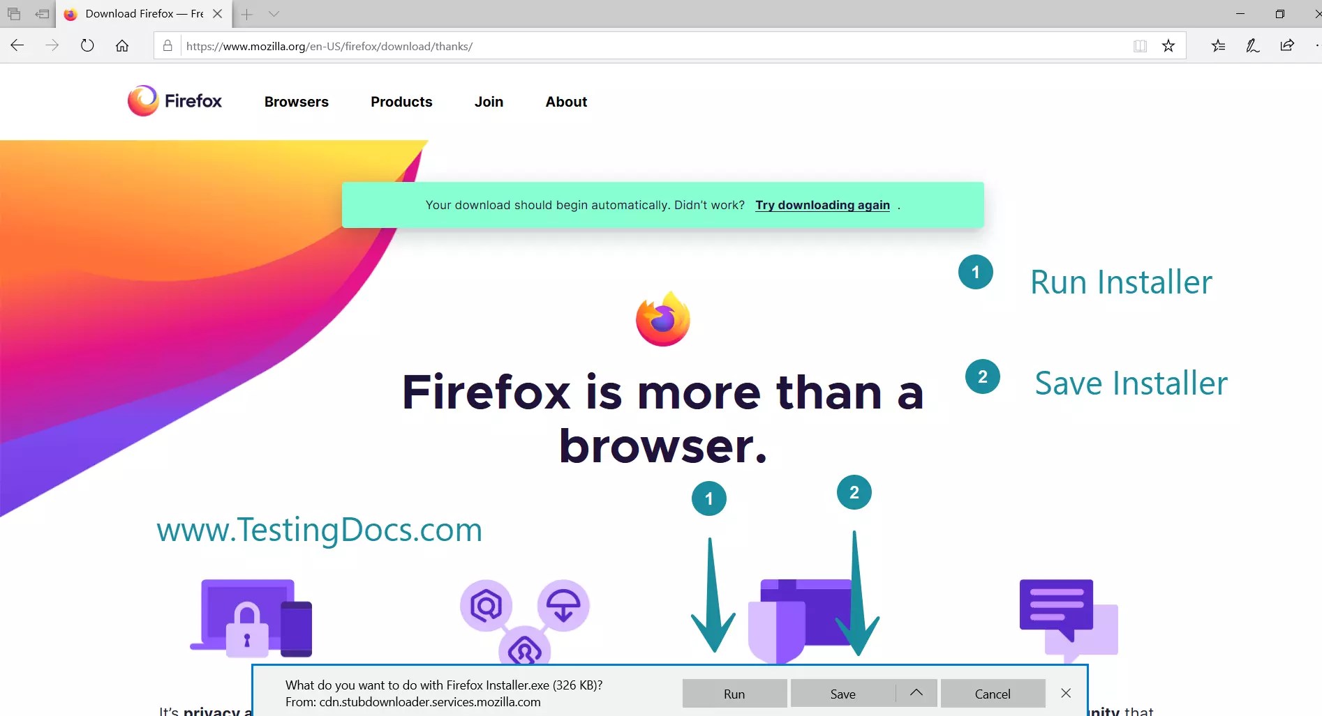 How to install Mozilla Firefox on Windows 10