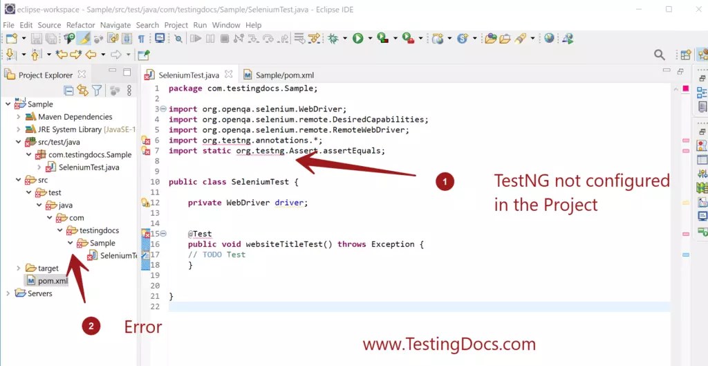 How to Configure TestNG in Selenium Java Project