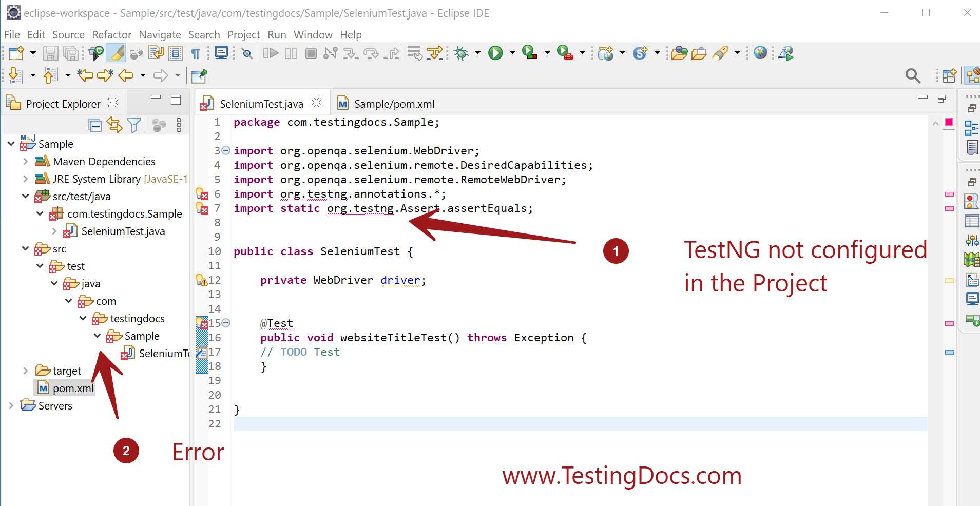 How to Configure TestNG in Selenium Java Project