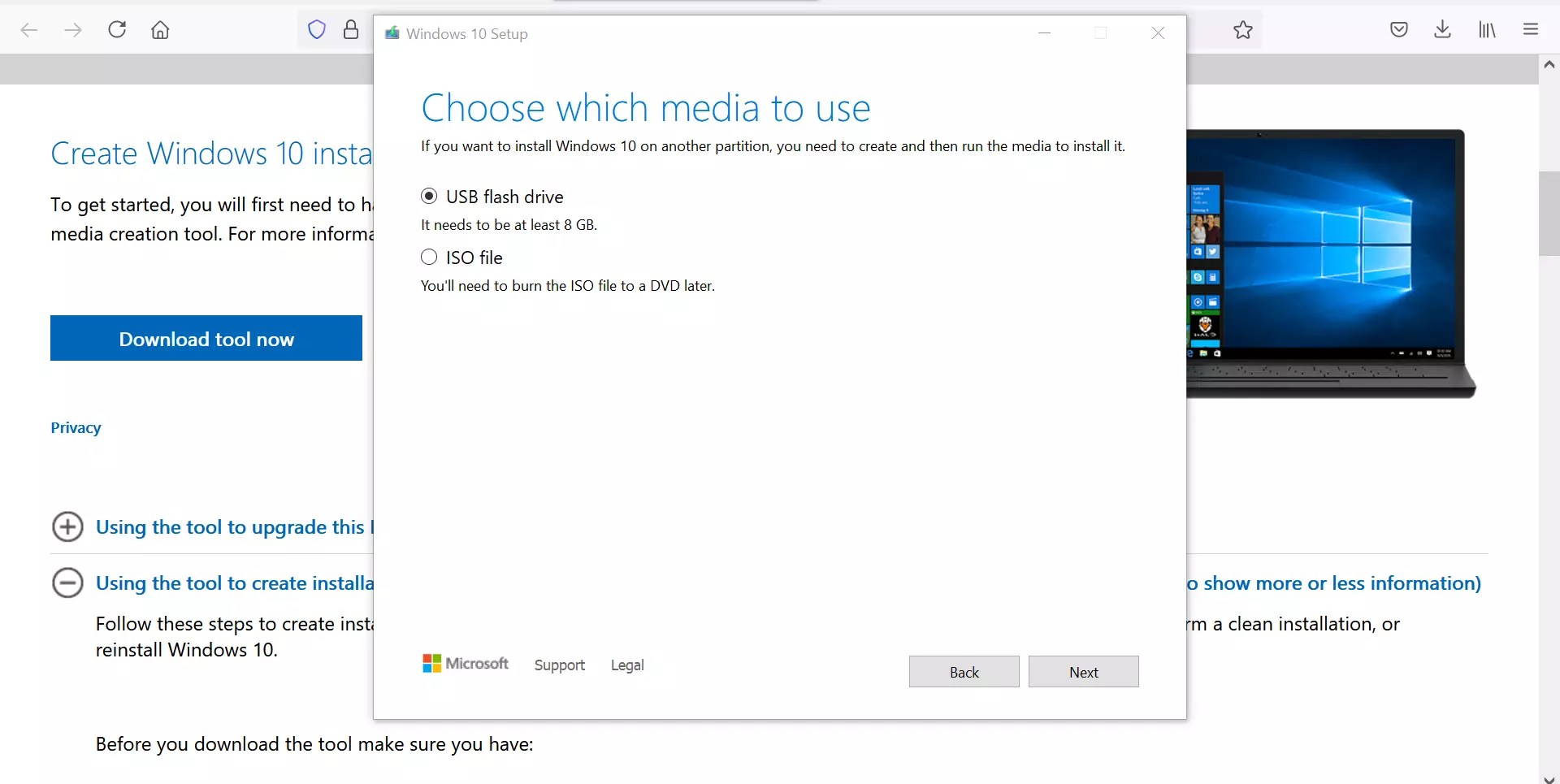 How to create Windows 10 ISO file.
