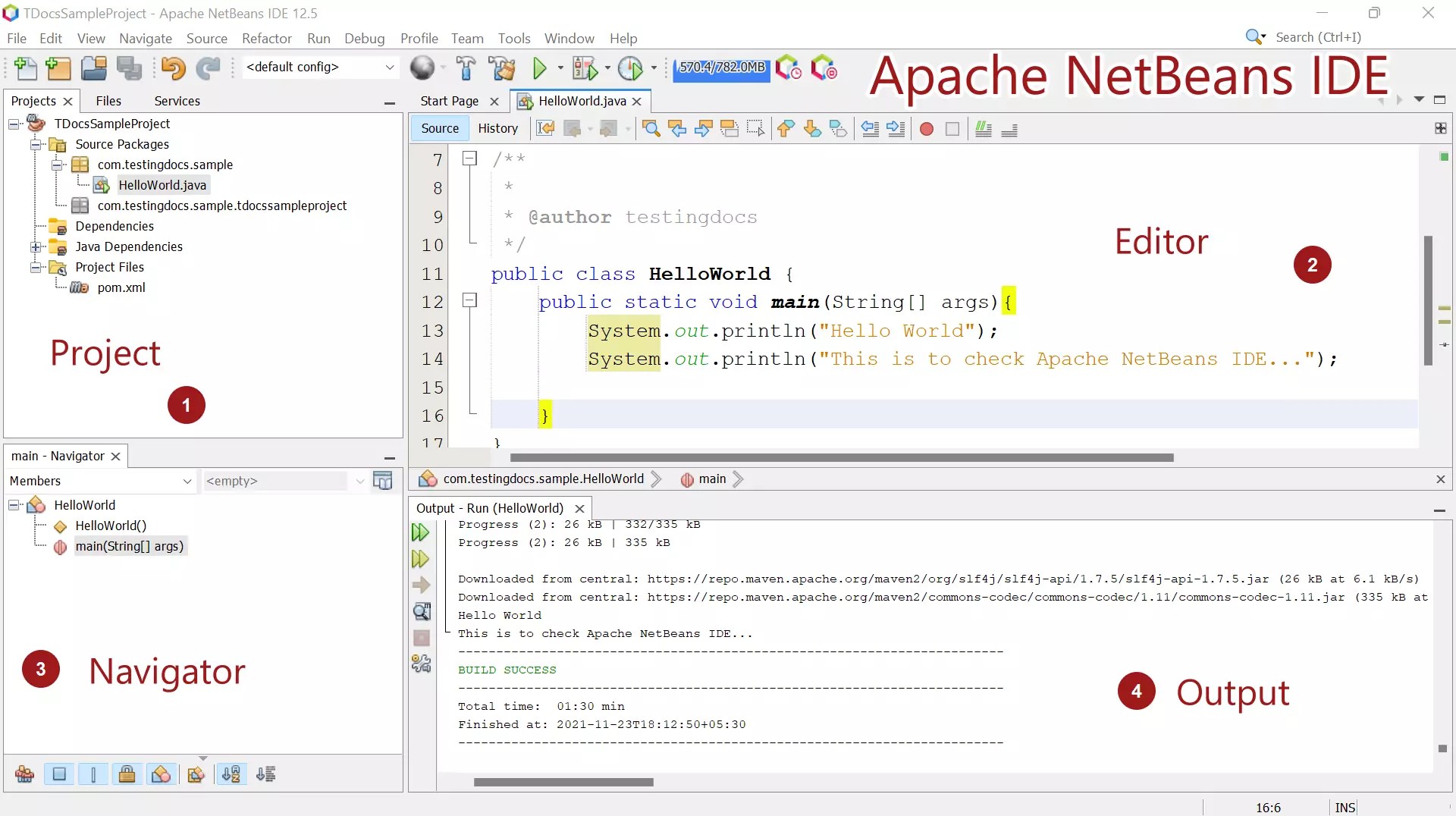 Apache NetBeans IDE Tutorials [ 2024 ]