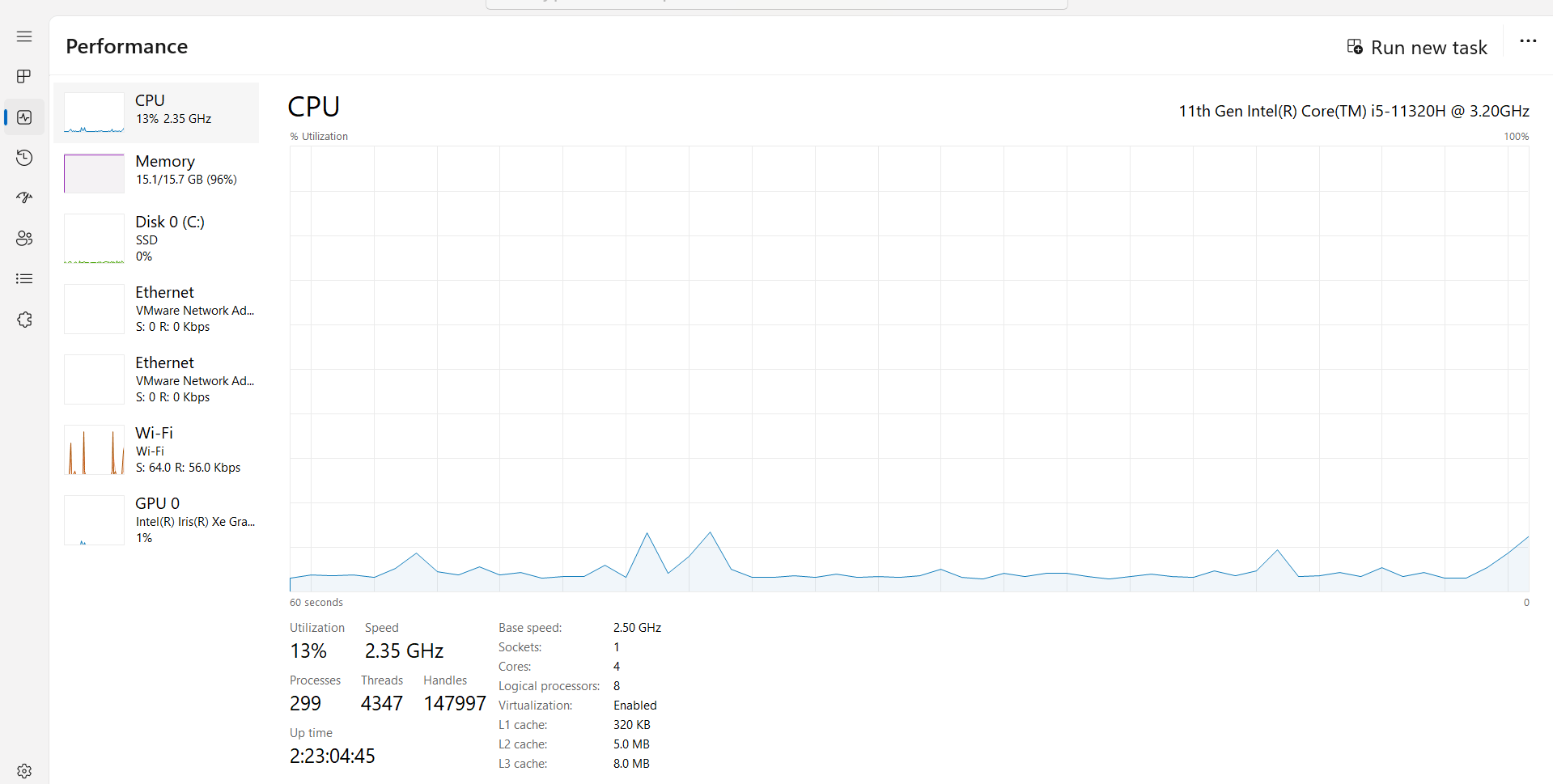 CPU Clock Speed