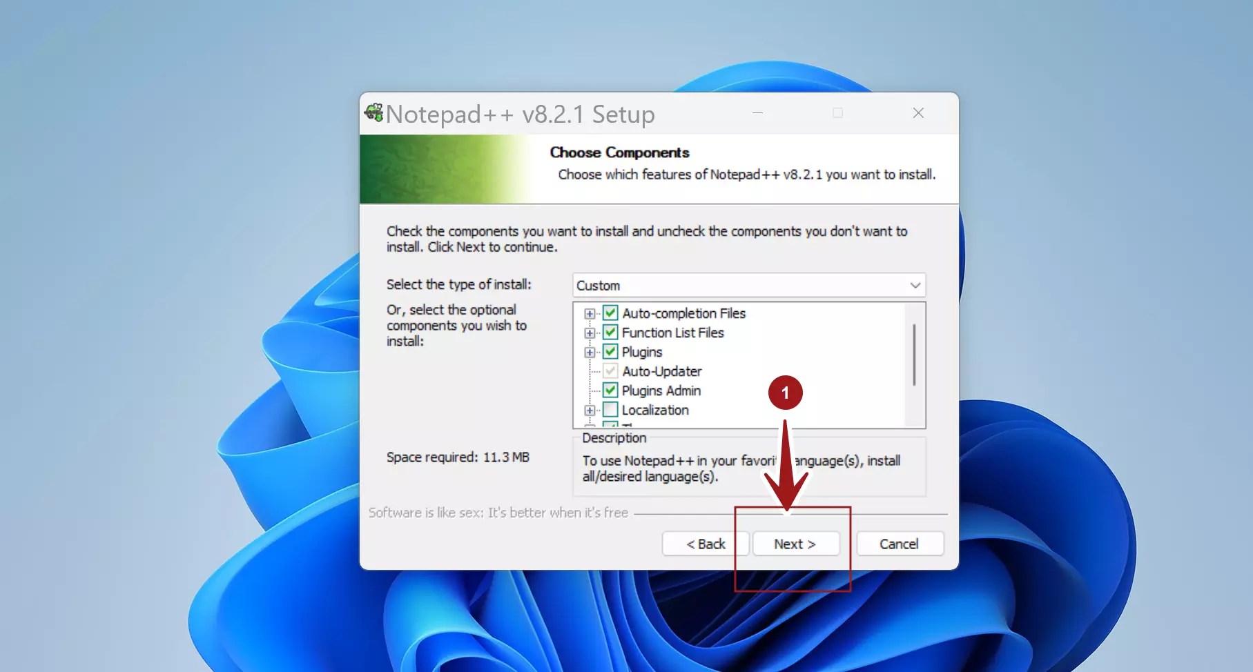 Download Notepad++ Editor on Windows 11