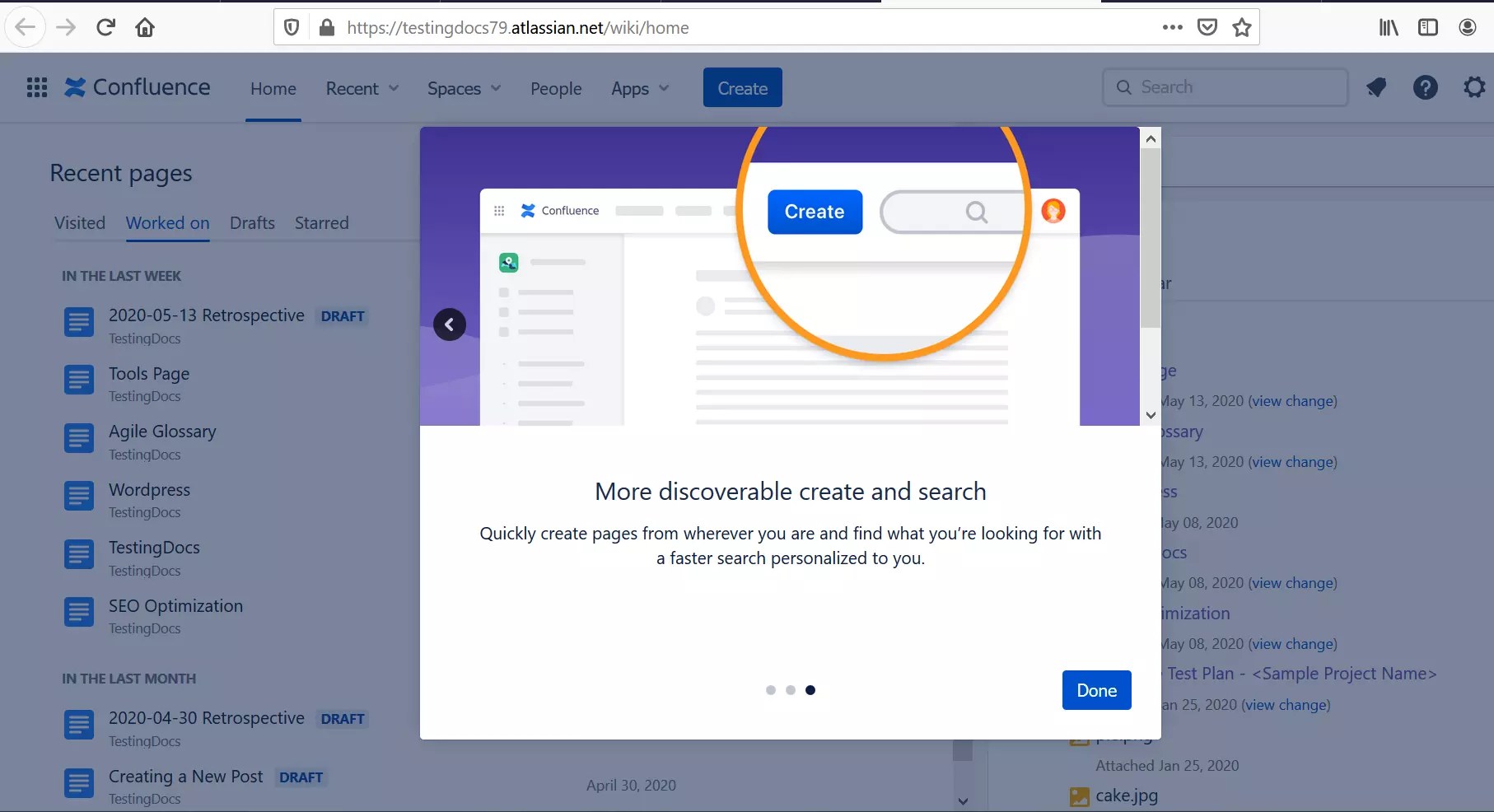 Improved Confluence Cloud Navigation